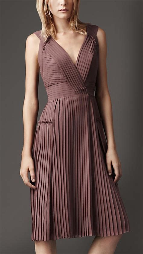 burberry bridesmaid dresses|burberry pleated neck franny dress.